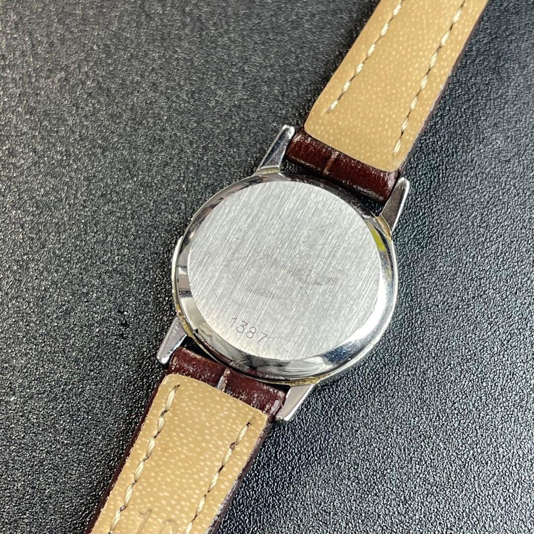 【可動 正規品】 オメガ 腕時計 デヴィル ラウンド レディース デビル QZ