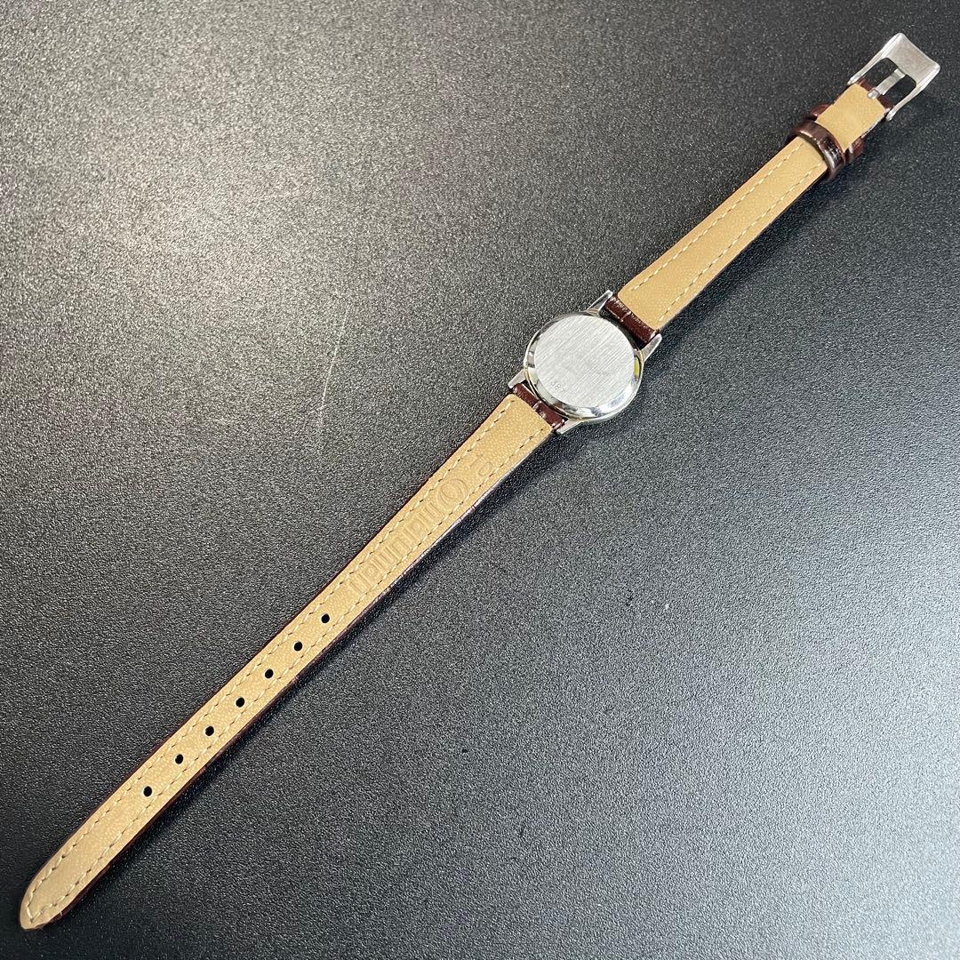 【可動 正規品】 オメガ 腕時計 デヴィル ラウンド レディース デビル QZ