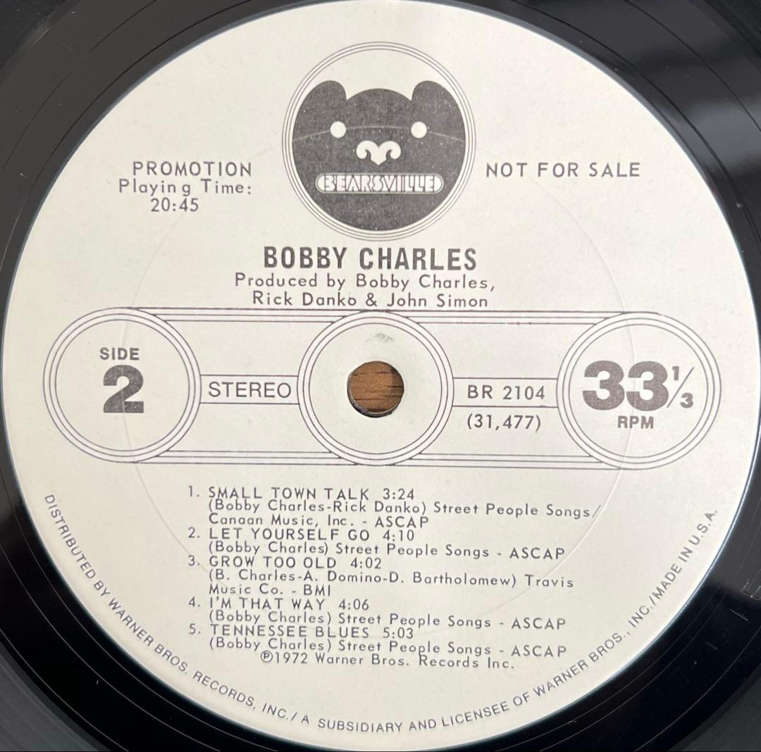 【LP/US盤】Bobby Charles
