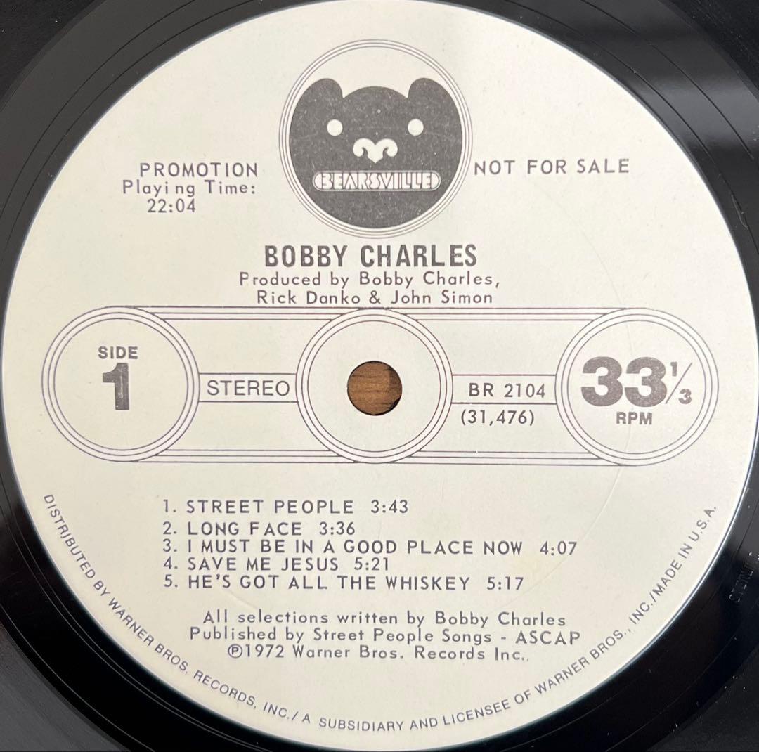 【LP/US盤】Bobby Charles