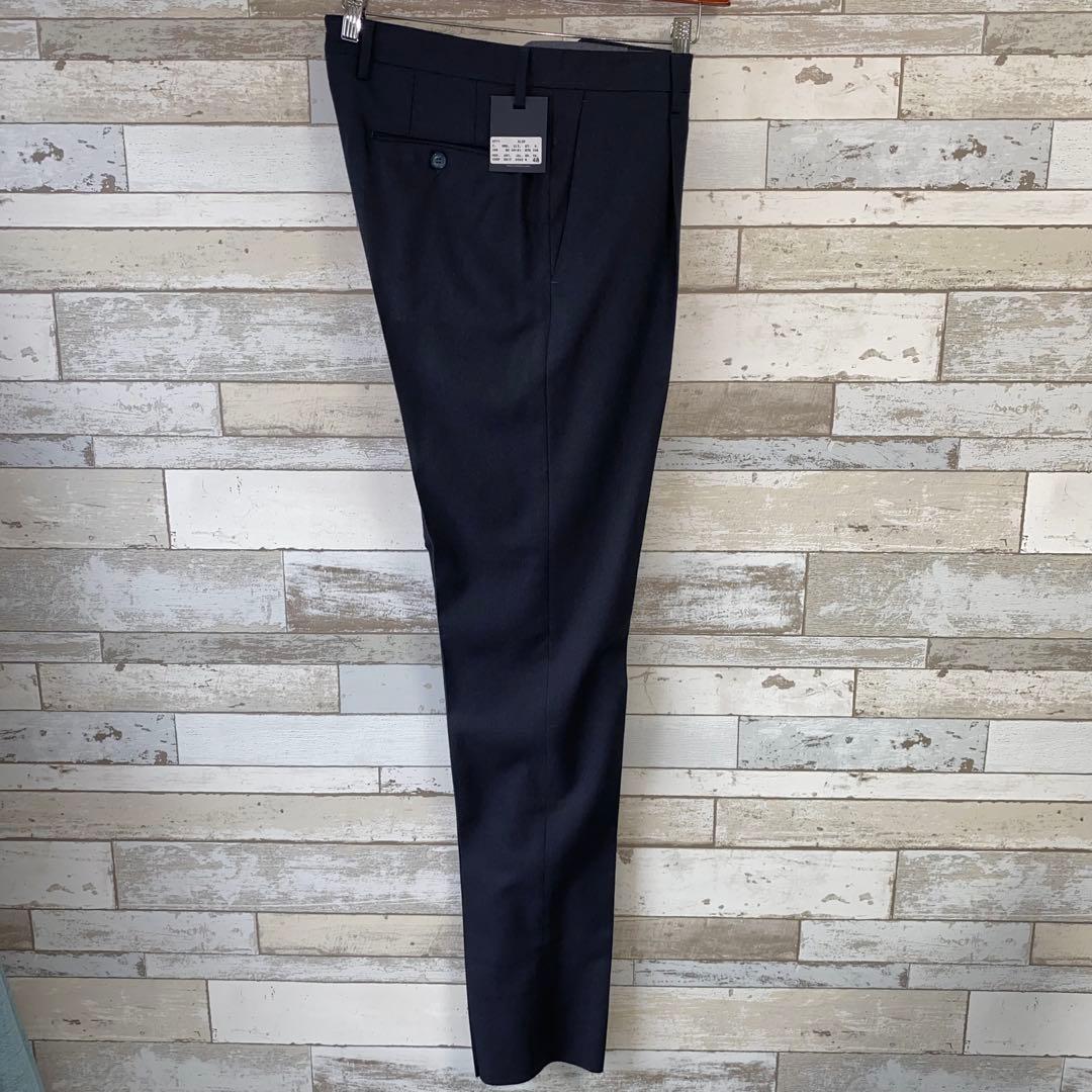 GERMANO PER BEAMS F SLIM 1プリーツスラックス 48