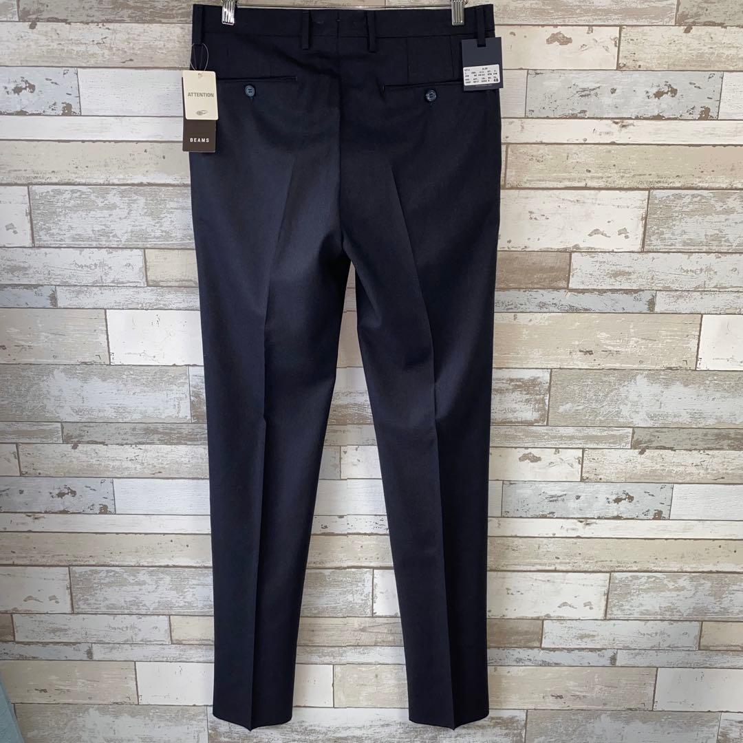 GERMANO PER BEAMS F SLIM 1プリーツスラックス 48