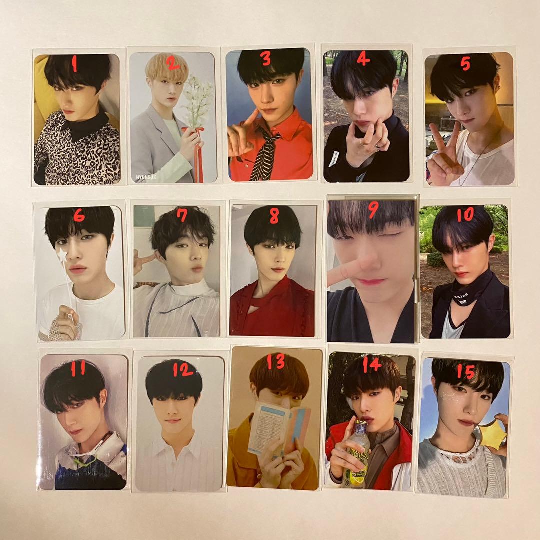 CIX ヒョンソク トレカ