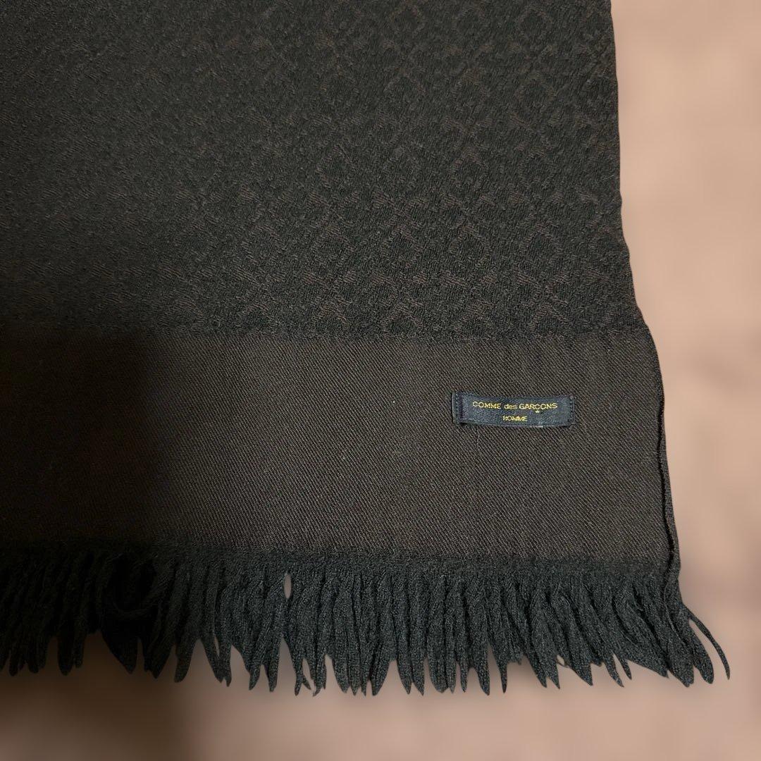 ギャルソン オム アーカイブ マフラー 田中 プリュス シャツ ニット 柄