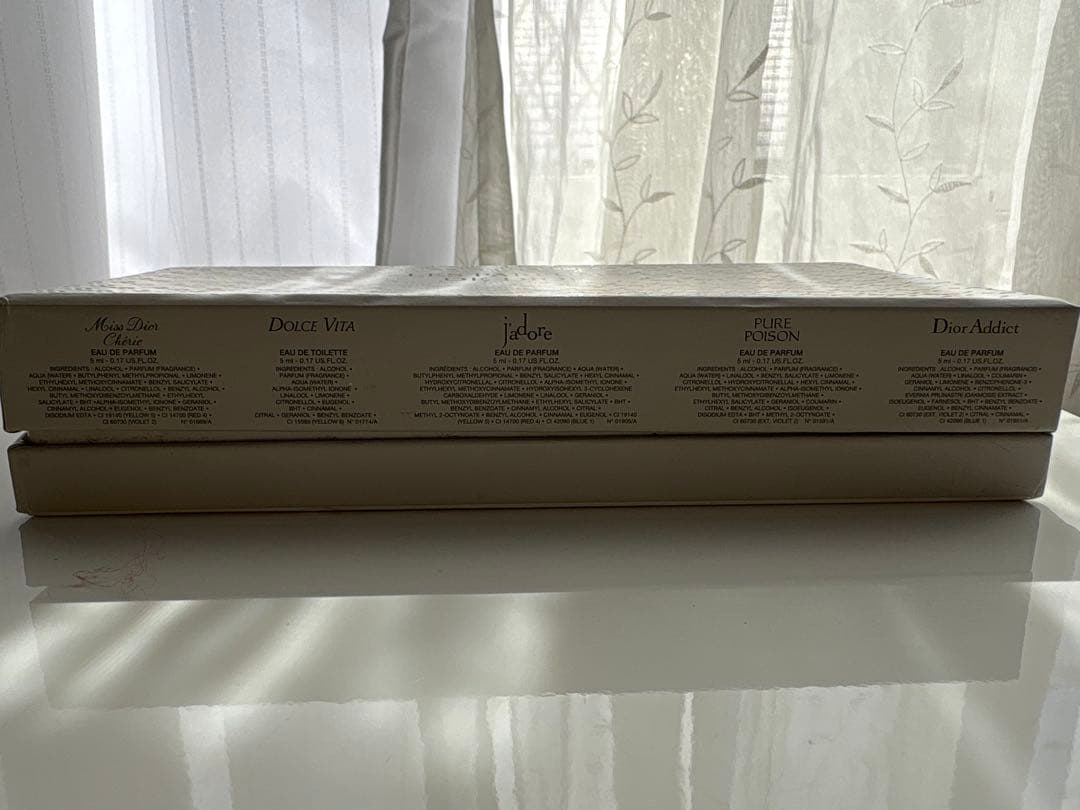 Dior ミニ香水 Les Parfums de Dior 5本セット