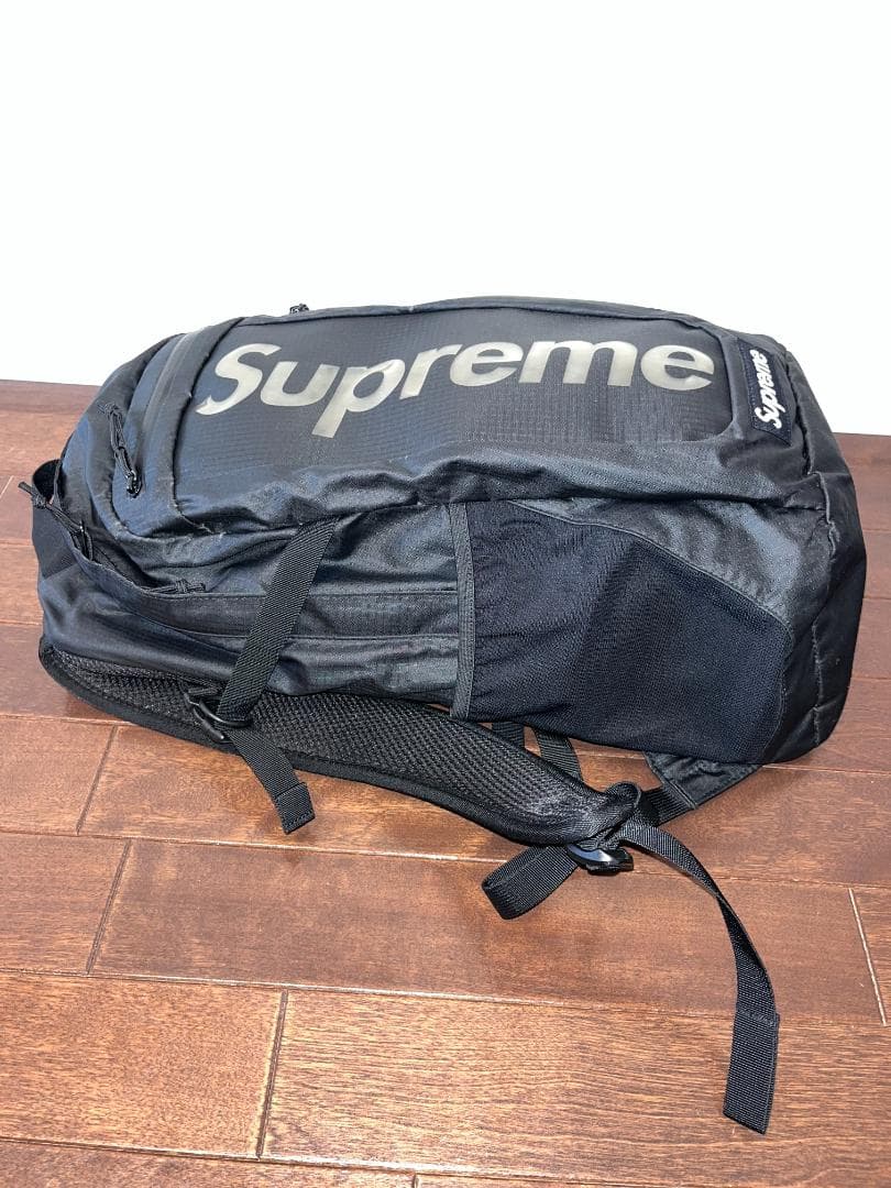 Supreme ブラック バックパック