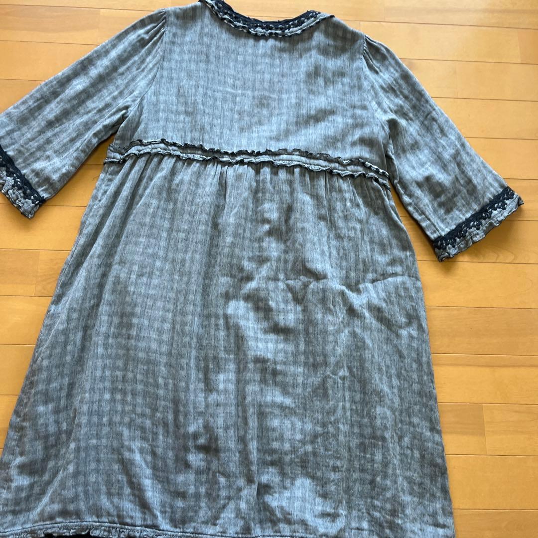 ピンクハウスロングオーバーブラウス