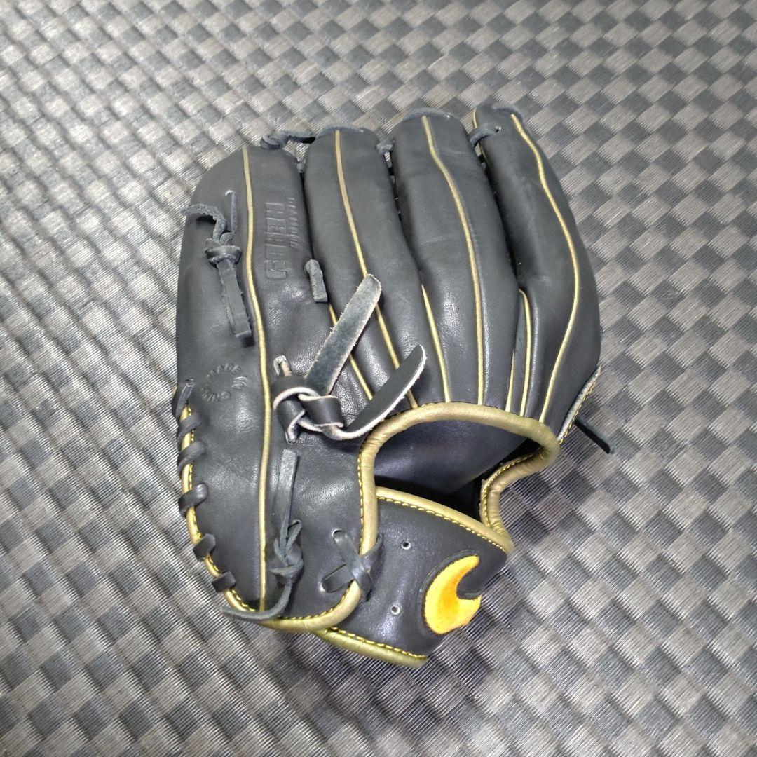 NIKE ナイキ 一般軟式グローブ 廃盤品！☆黒金 投手 内野手