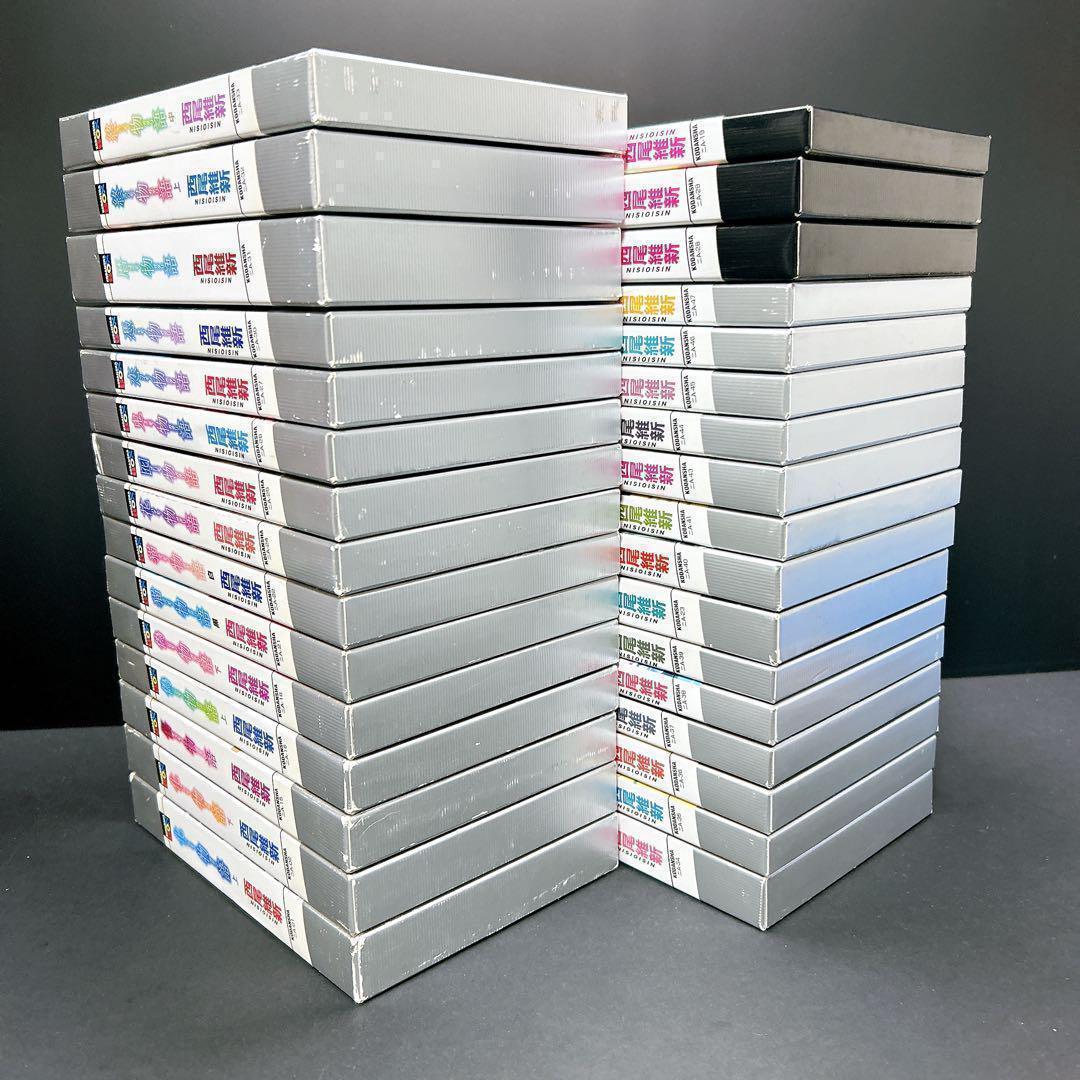 西尾維新 物語シリーズ 全巻セット 戦物語迄 32巻 副音声副読本 佰物語