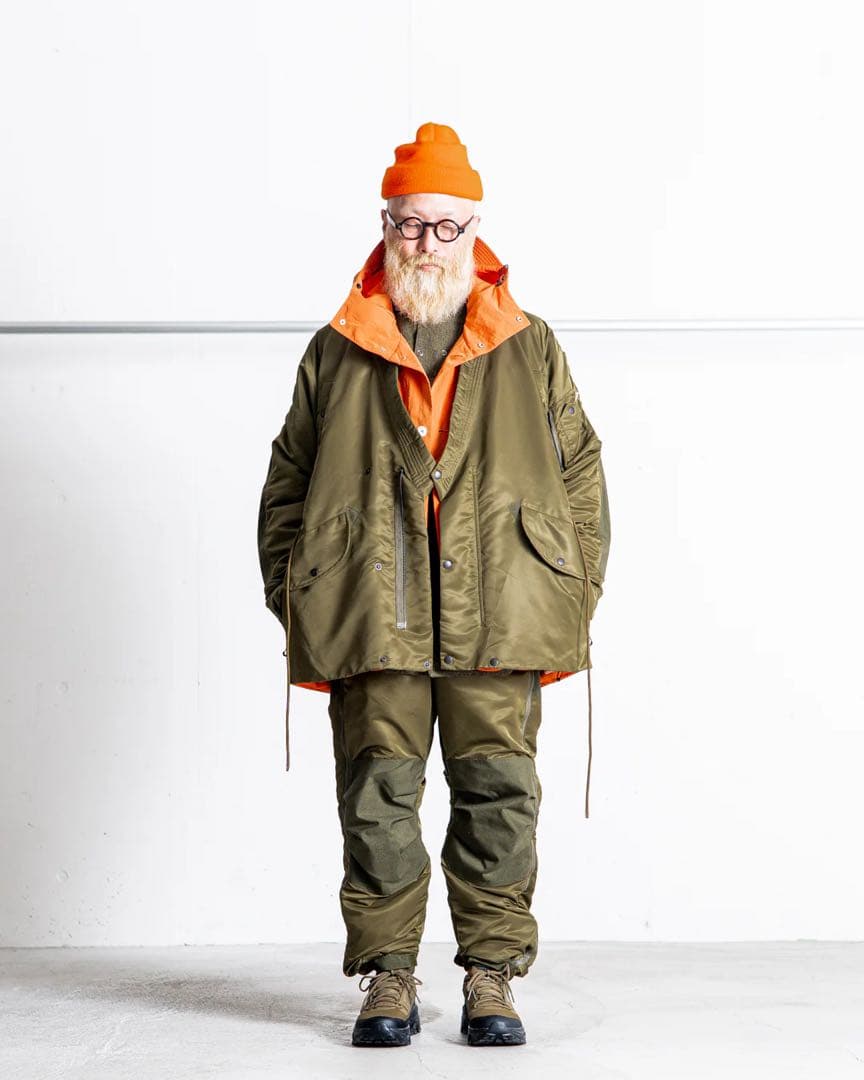 norbit × ALPHA　N3B Samue Jacket　（Black）