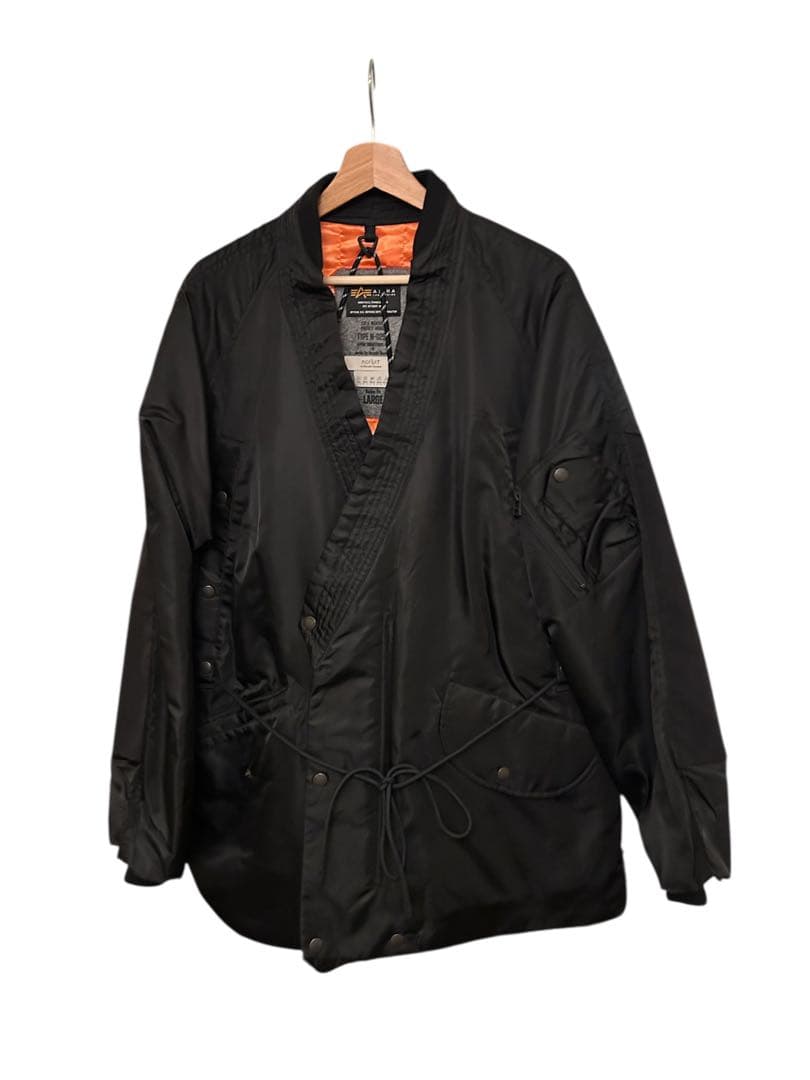 norbit × ALPHA　N3B Samue Jacket　（Black）