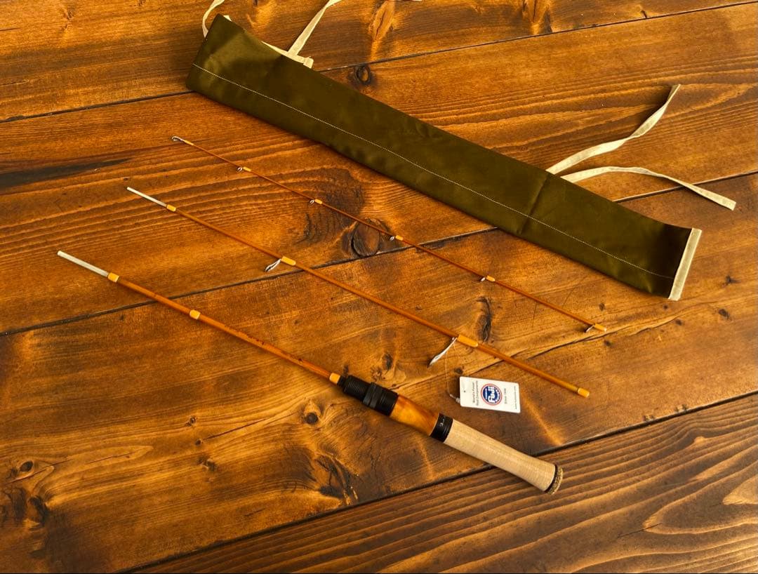 493UL トラウトロッド　パックロッド　グラスロッド　渓流釣り　スピニング