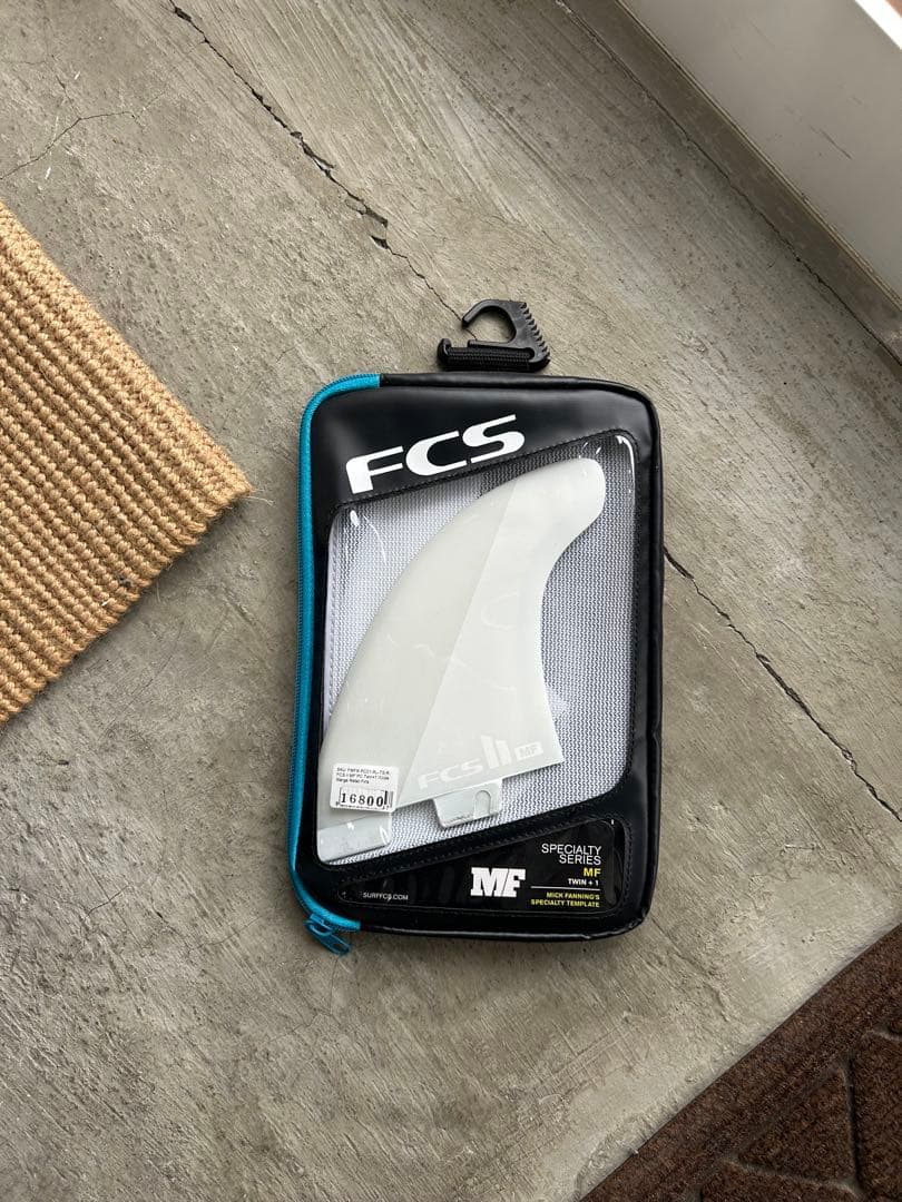 FCS MF ホワイトフィン 3点セット