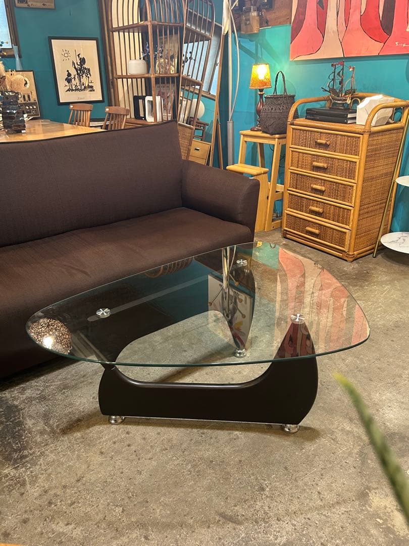 イサムノグチ リプロダクト ガラステーブル【monoroom町田】