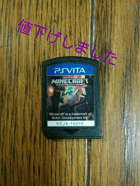 マイクおまめpsvitaとマイクラ