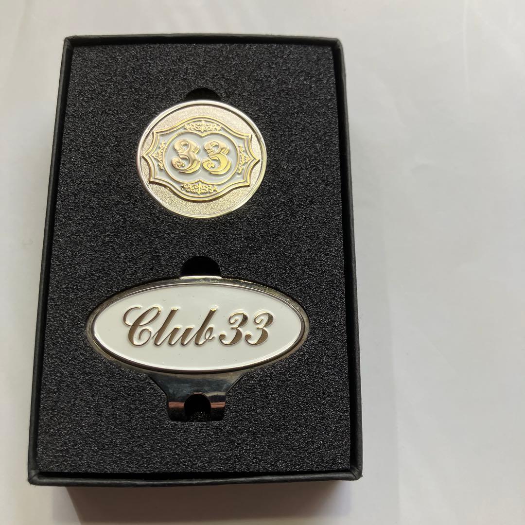 東京ディズニーランド 会員制クラブ33限定ゴルフマーカー