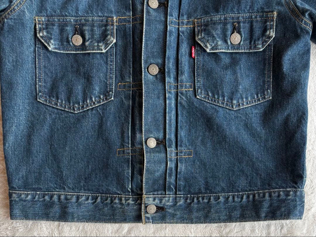 リーバイス 71507 復刻 セカンド 革パッチ 日本製 サイズ 40 Lサイズ