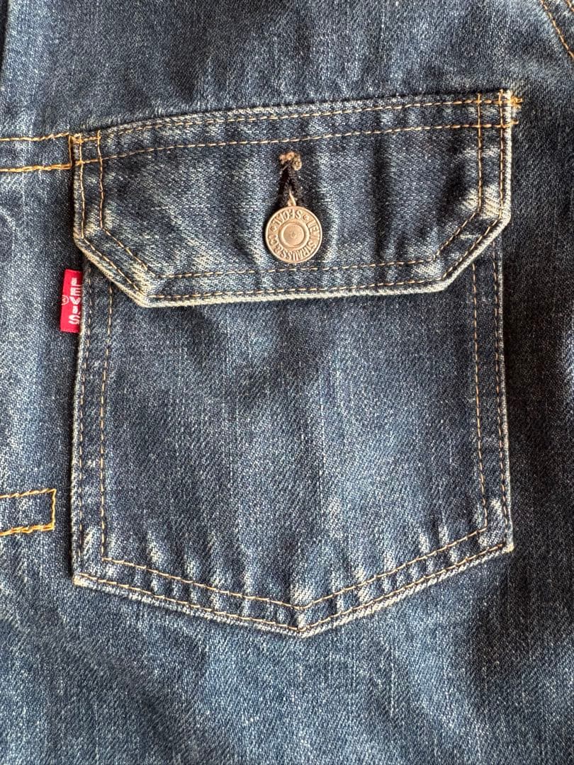 リーバイス 71507 復刻 セカンド 革パッチ 日本製 サイズ 40 Lサイズ