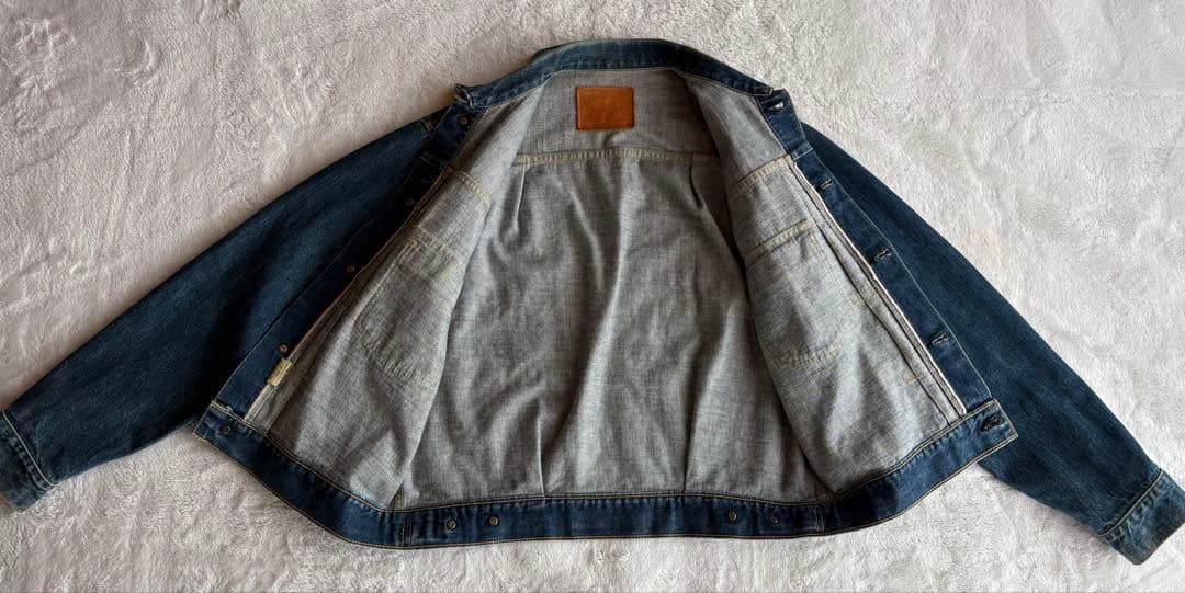 リーバイス 71507 復刻 セカンド 革パッチ 日本製 サイズ 40 Lサイズ