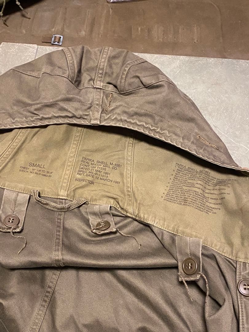 美品THE REAL McCOY'S リアルマッコイズ M51 モッズコート S