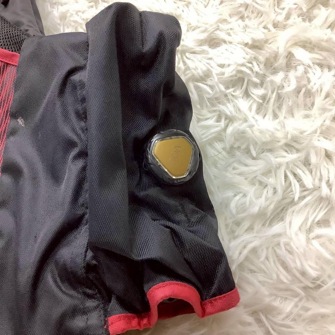 訳あり フィッシングベスト 釣り ネクサス リミテッドプロ 赤 黒 ナイロン