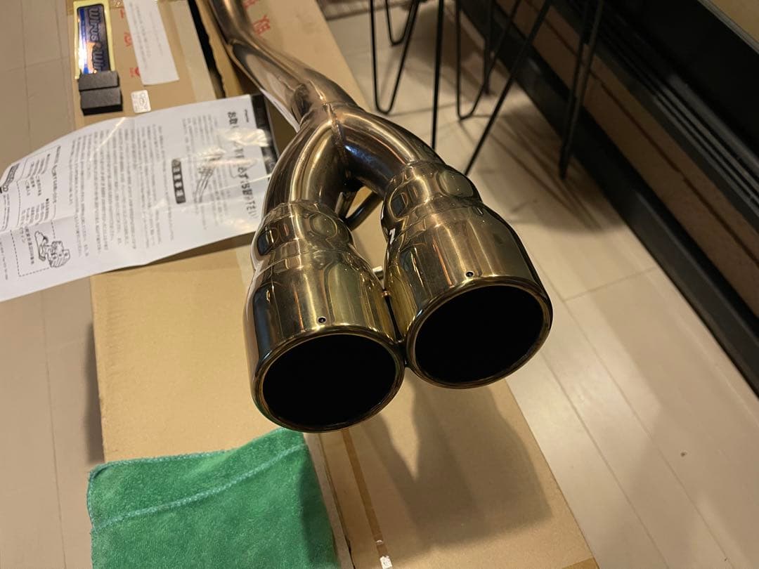 ハイゼットトラック用　Wirus Winツインマフラー