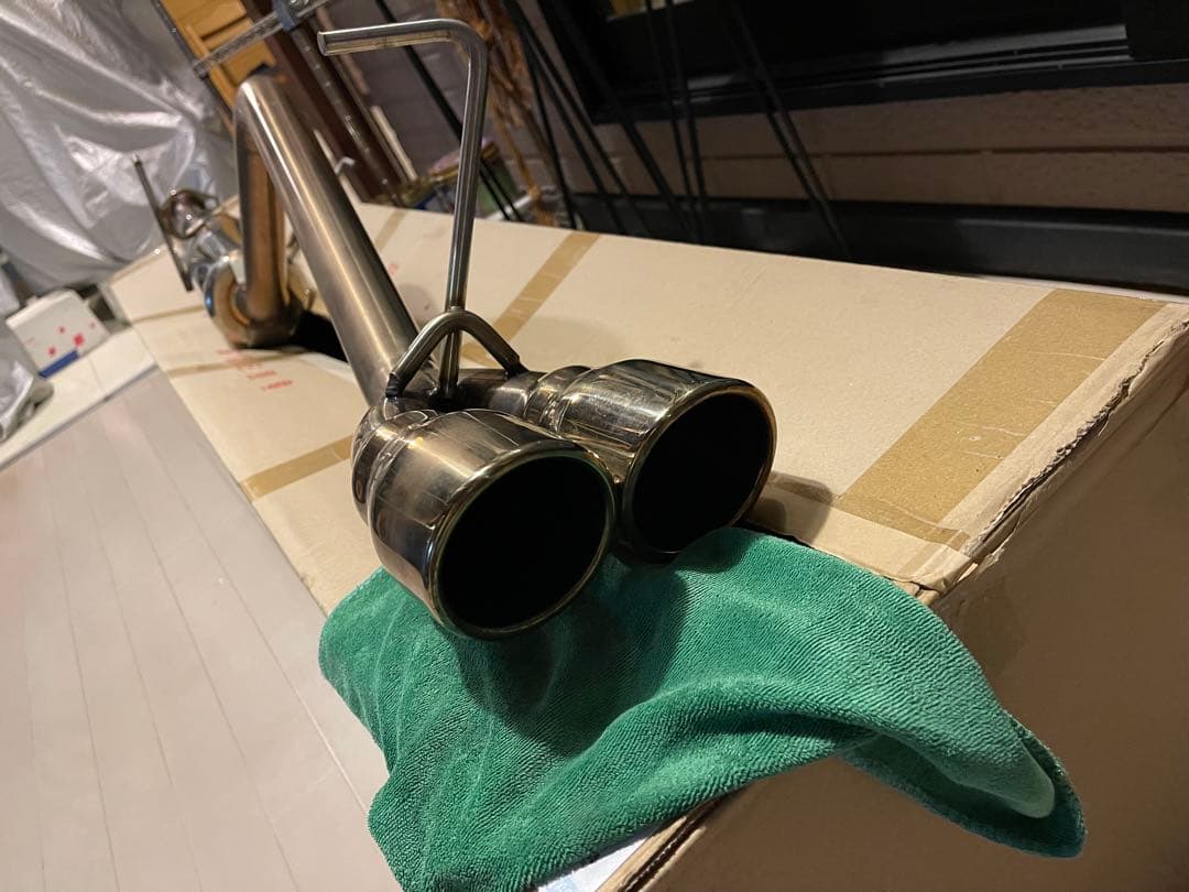 ハイゼットトラック用　Wirus Winツインマフラー