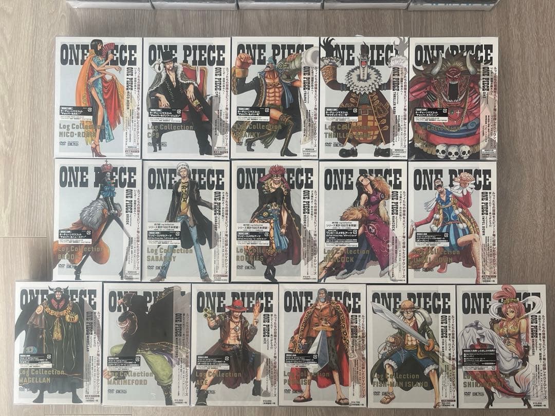 ワンピースログコレクション　1〜31巻　DVD
