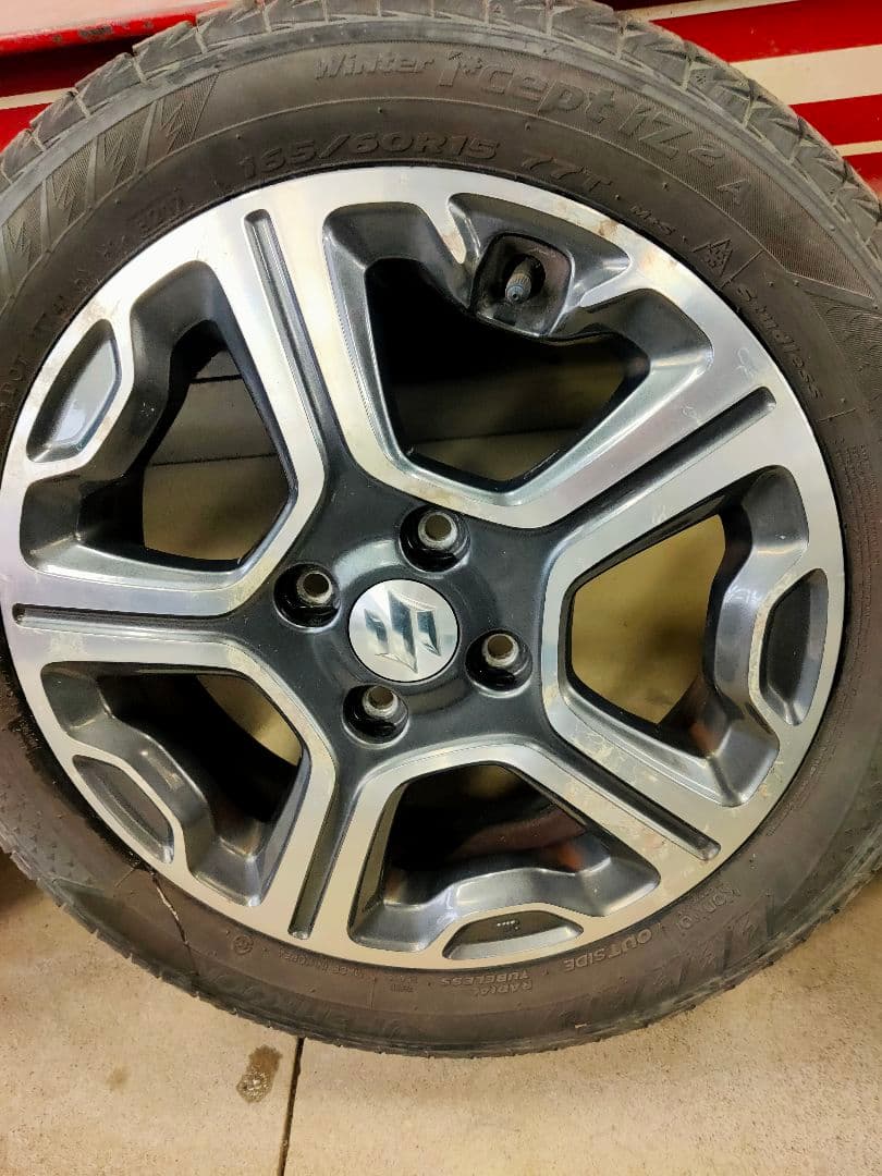 セット① MR31Sハスラー純正ホイール4本セット