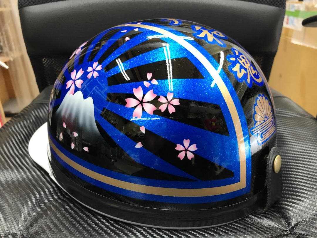 コルク半　カスタム　富士日章　マジック　黒青　ラメ　桜　　高級クリヤ送料無料