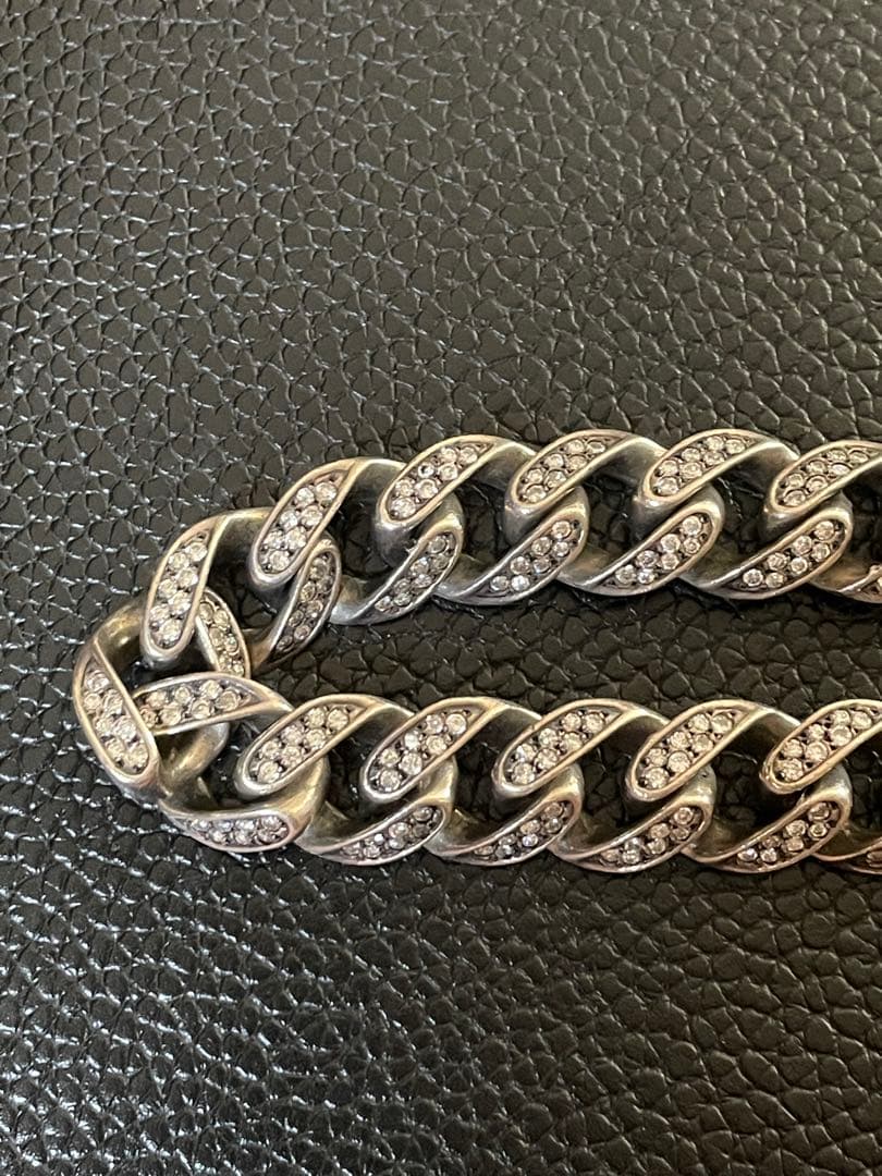 Kubizm NEXUS7 ウォレットチェーン シルバー925 ジルコニア