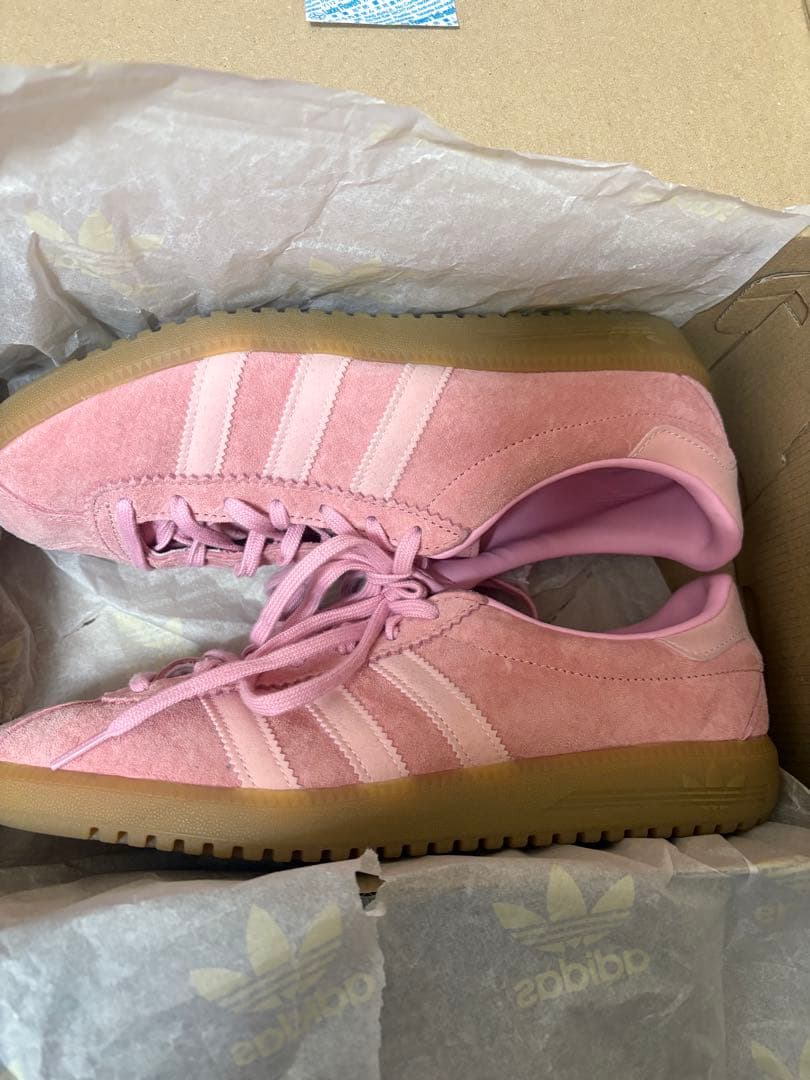 靴 ADIDAS BERMUDA Glow Pink 25.0cm