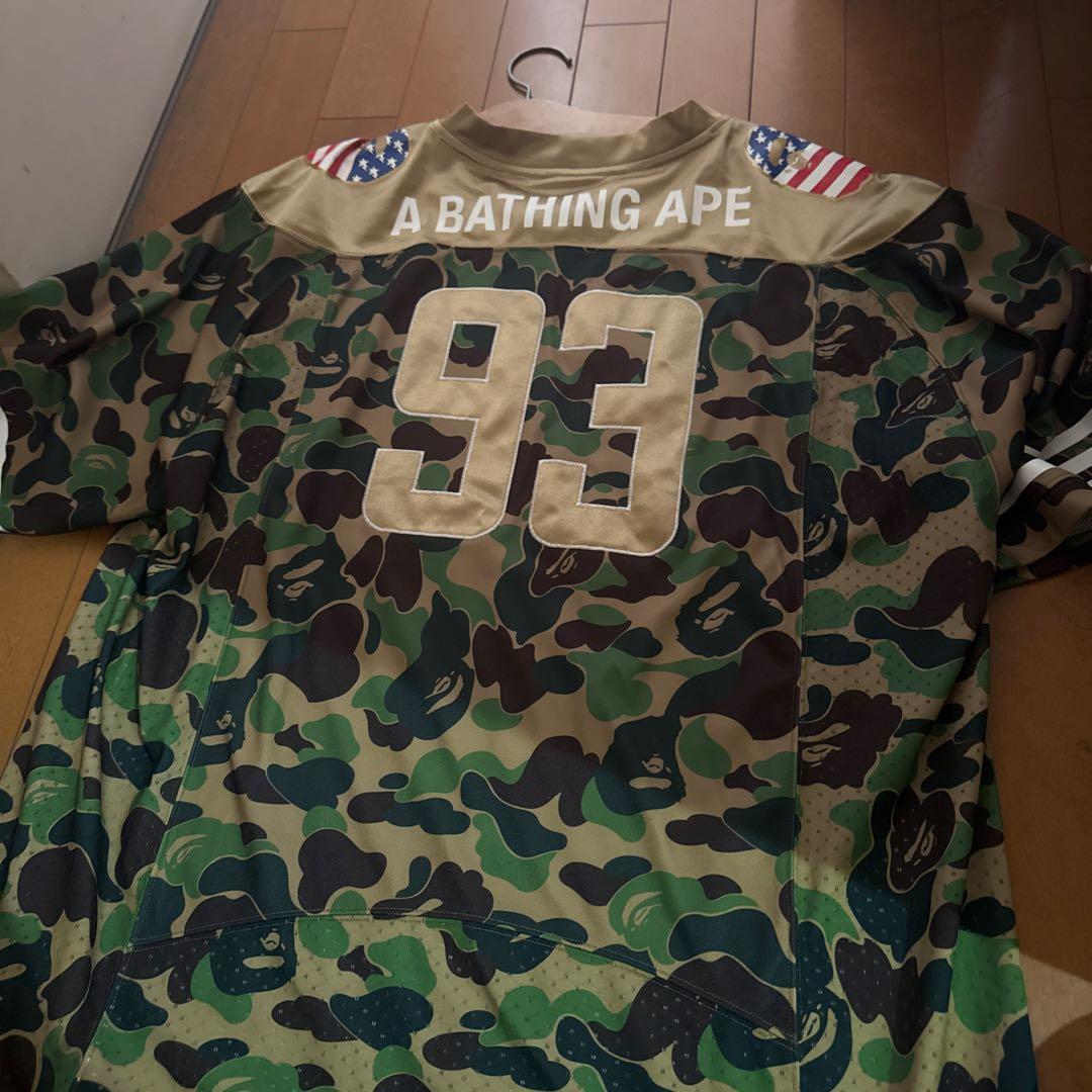 アメフトシャツ エイプadidasコラボ