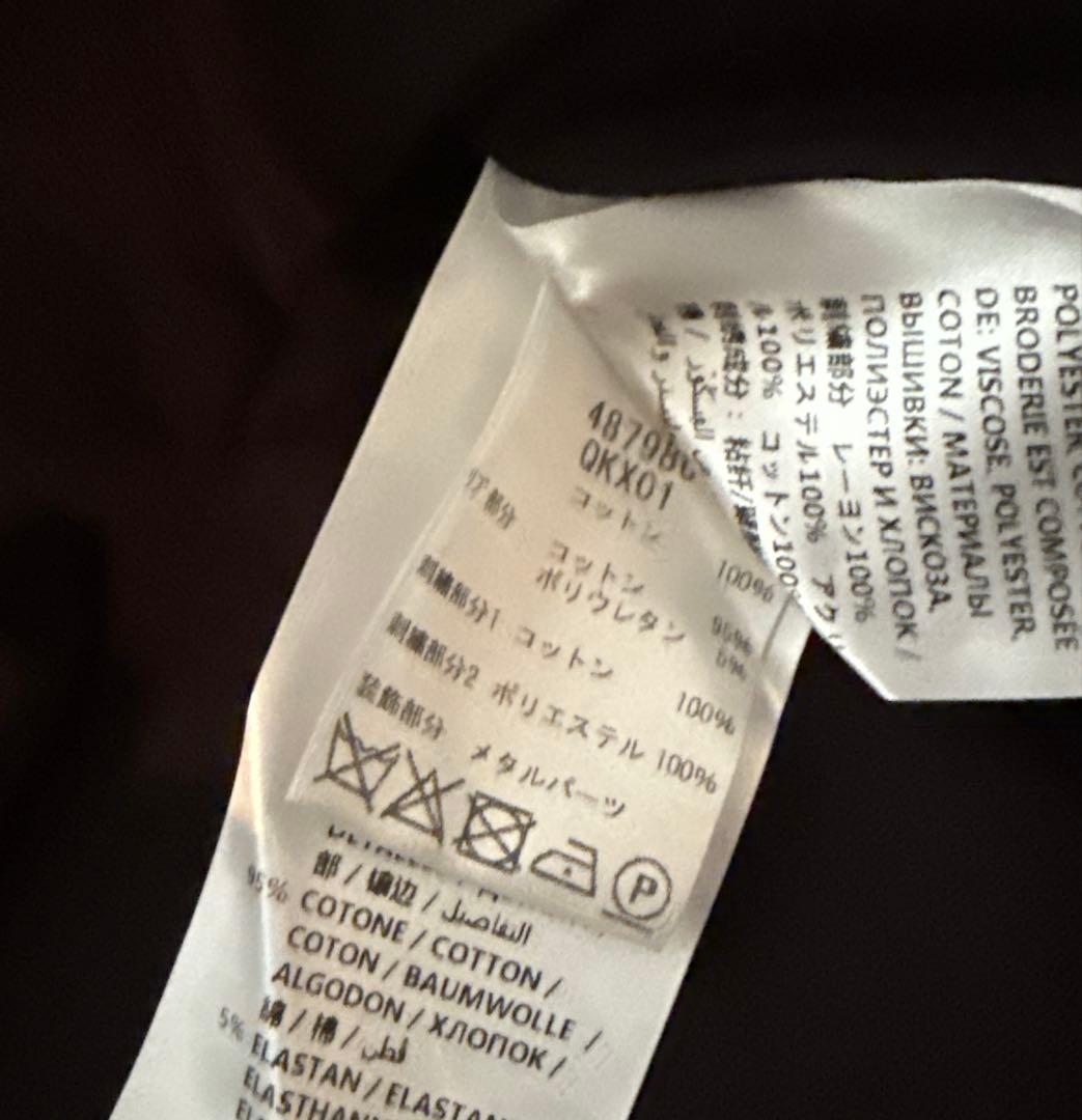 ALEXANDER MCQUEEN ブラックポロシャツ L