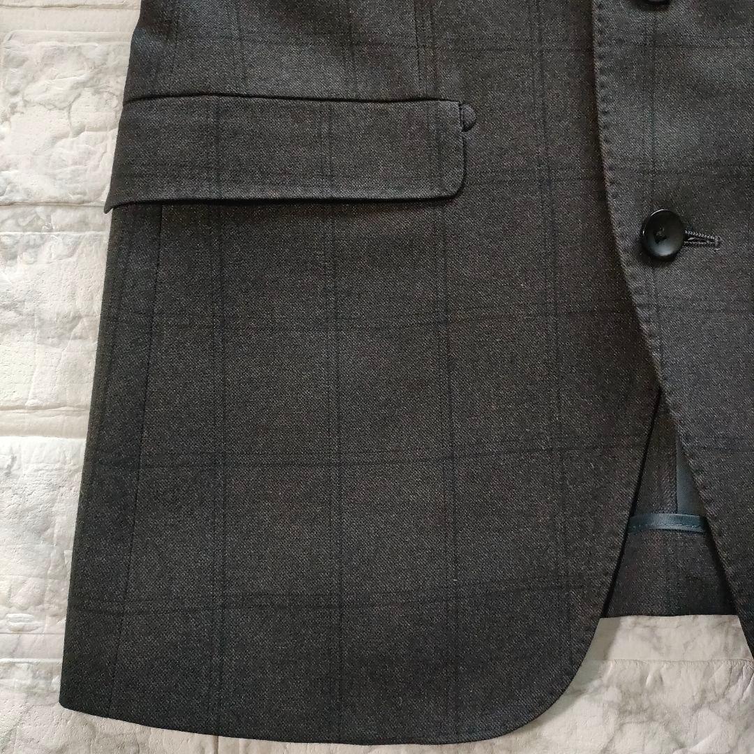 SUIT SELECT チェック柄　4Sスリーピーススーツ　Y4