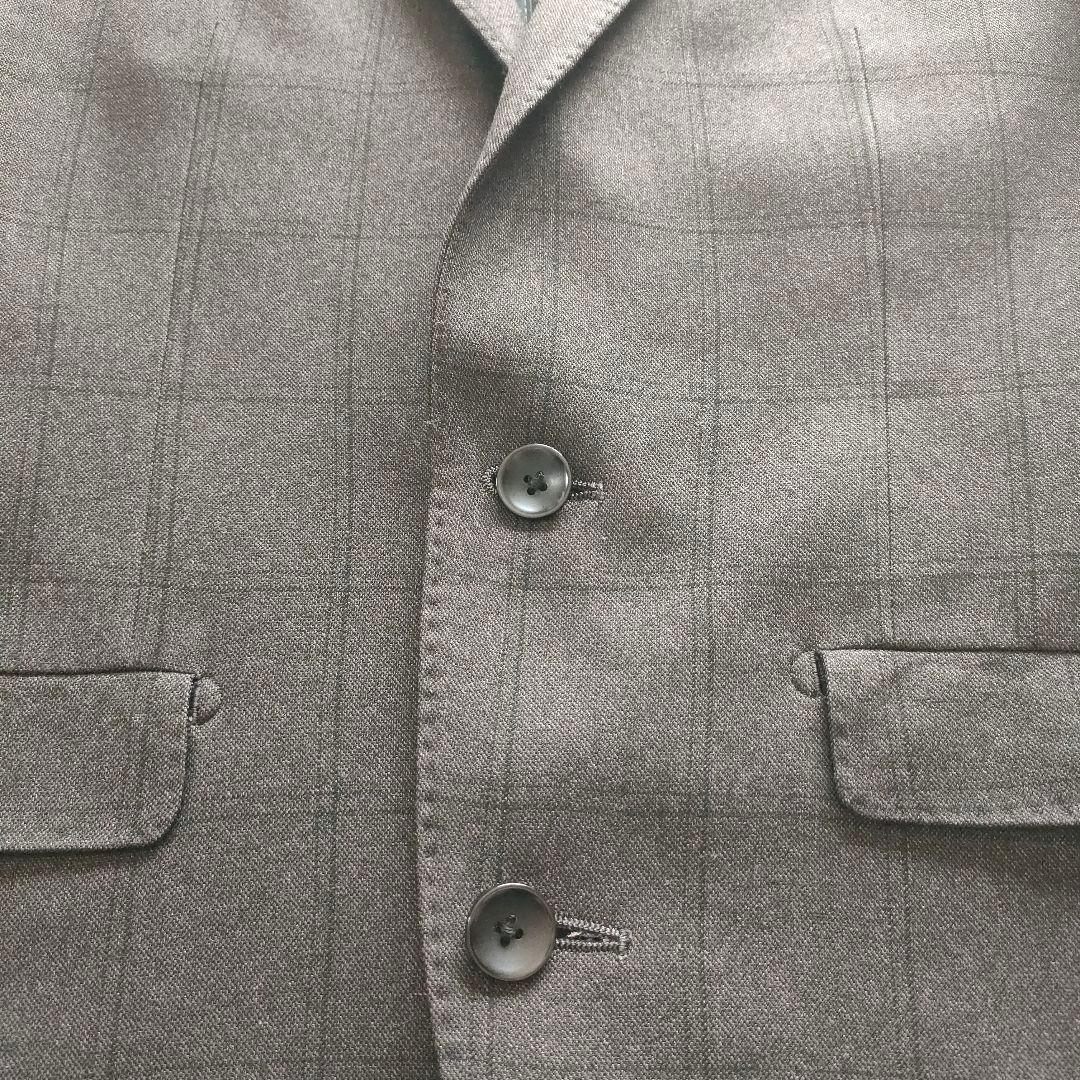 SUIT SELECT チェック柄　4Sスリーピーススーツ　Y4