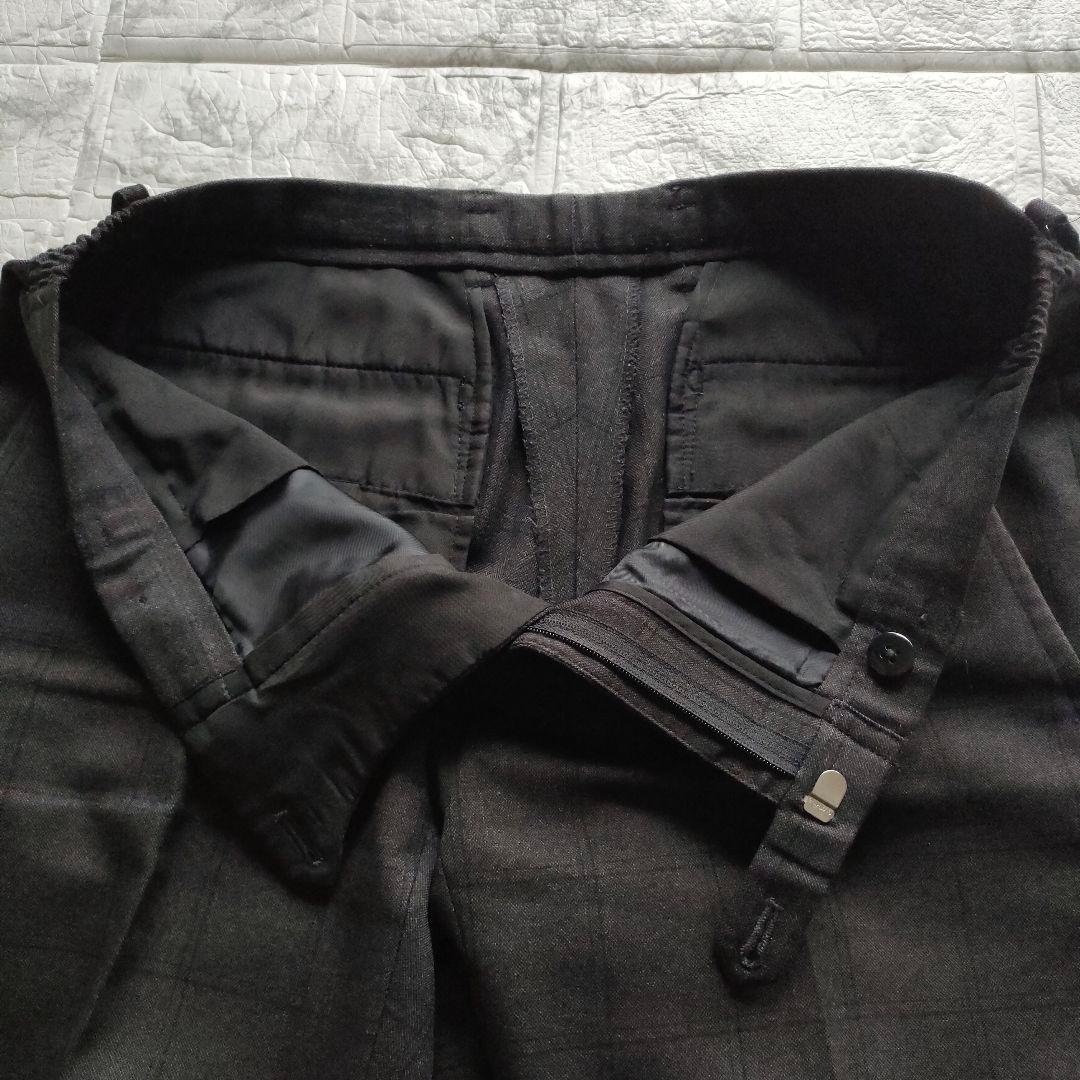 SUIT SELECT チェック柄　4Sスリーピーススーツ　Y4