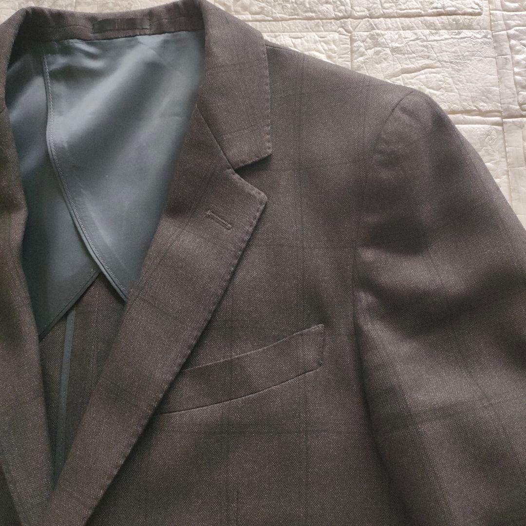 SUIT SELECT チェック柄　4Sスリーピーススーツ　Y4