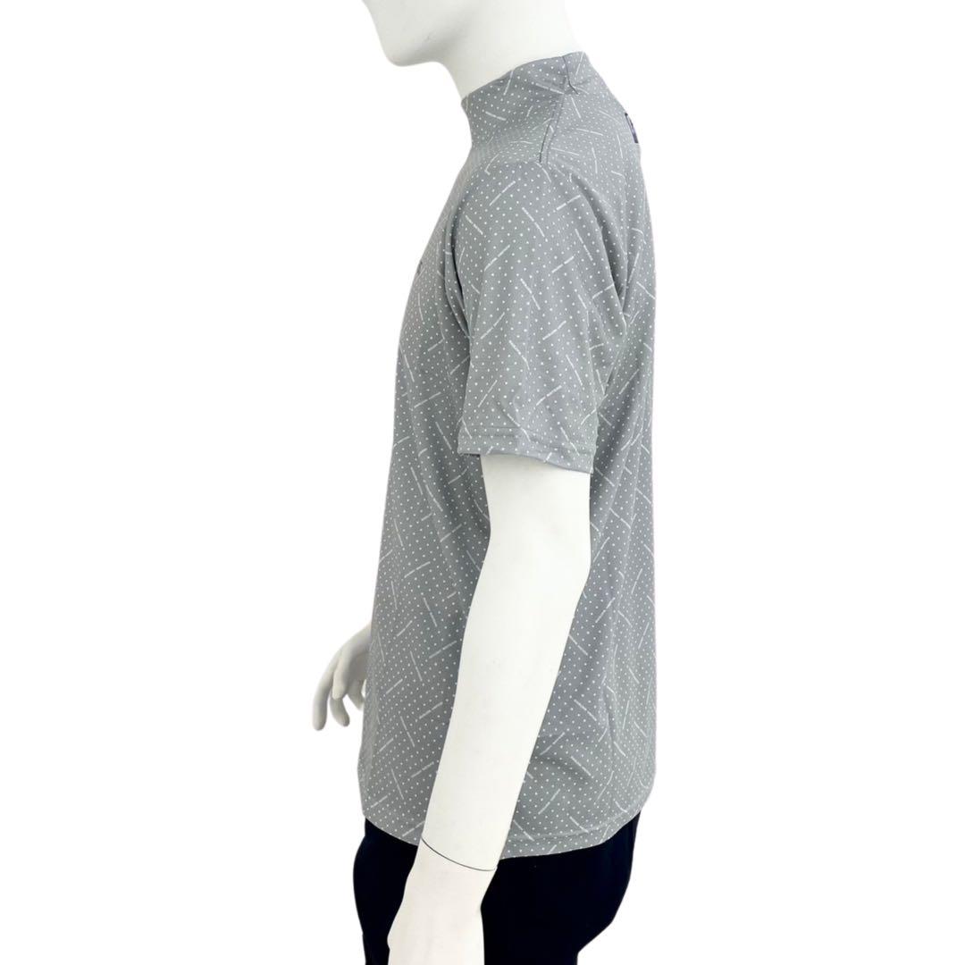 エリートグリップ　ROUGHWATERS 半袖モックネック　グレー　LL