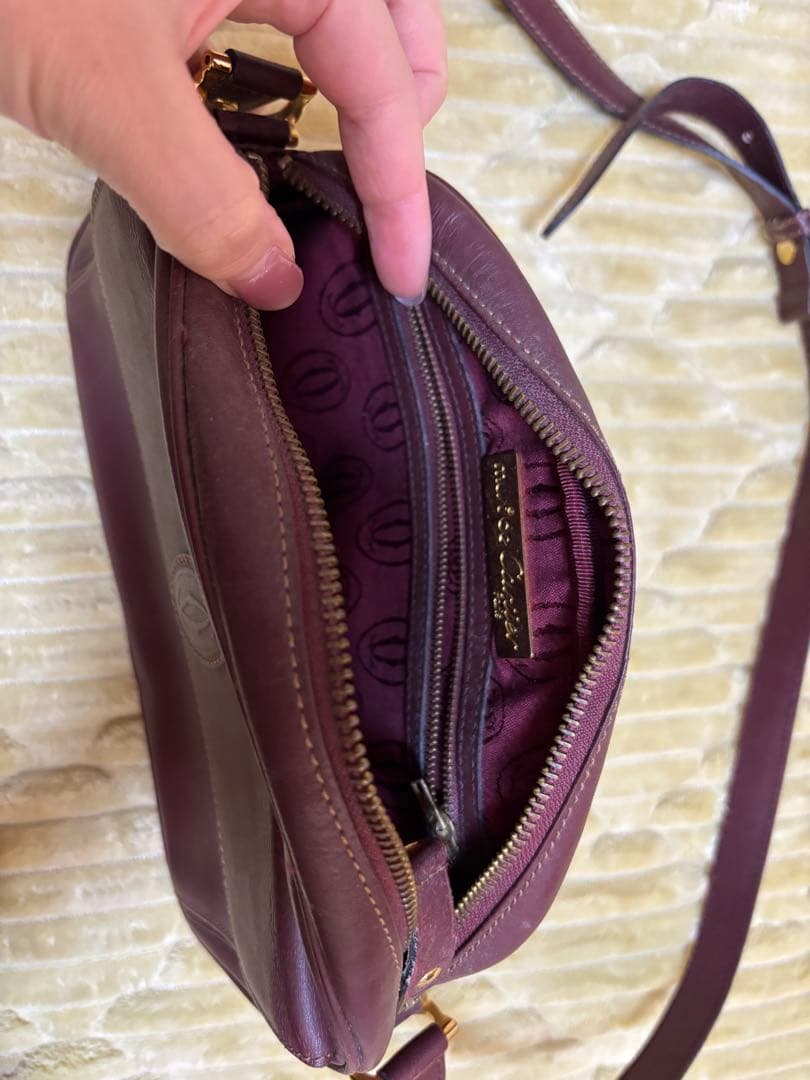 オールド　カルティエショルダーバック