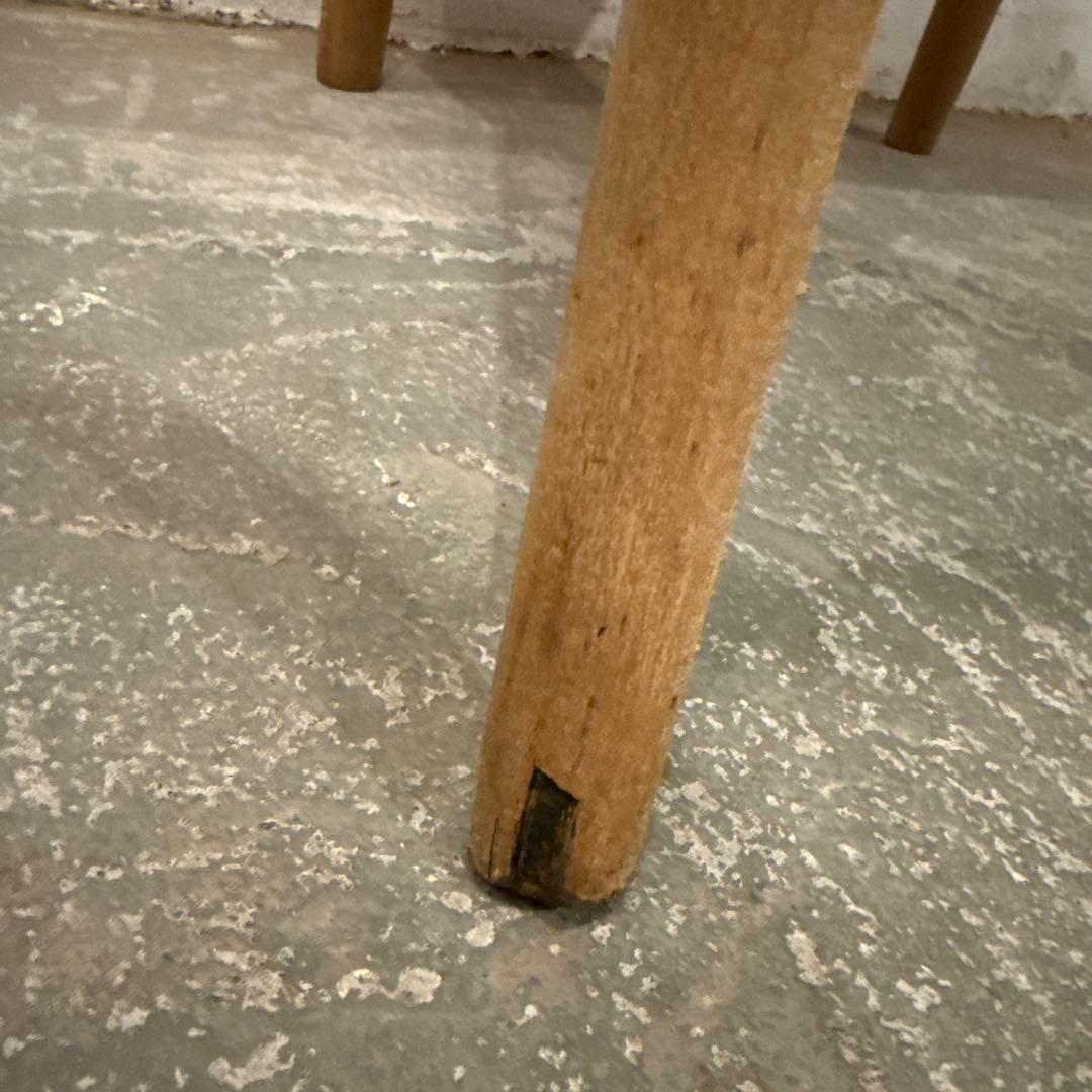 erina様ダイニングチェア　カフェチェア　剥離