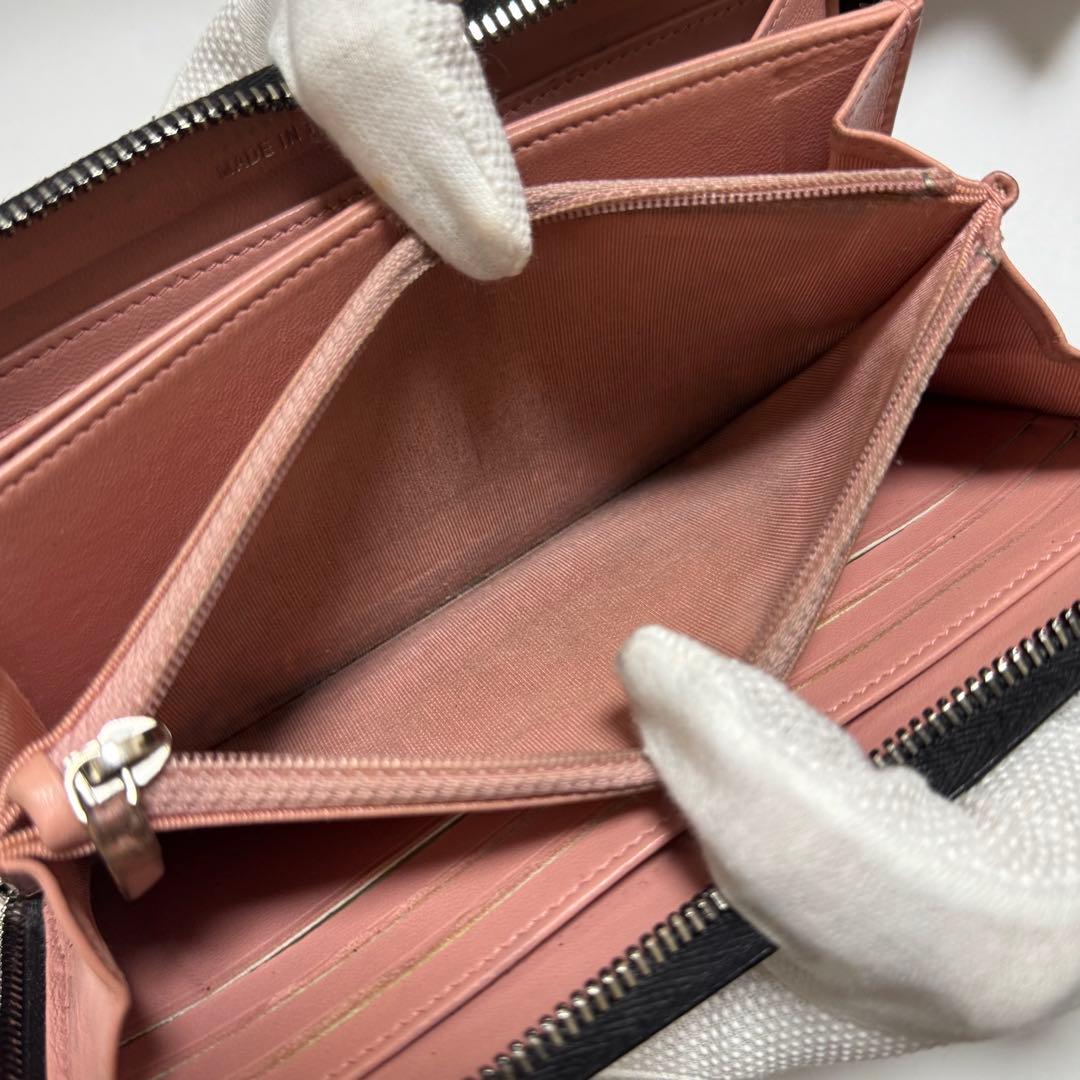 CHANEL シャネル 長財布 マトラッセ ターンロック ラウンドファスナー