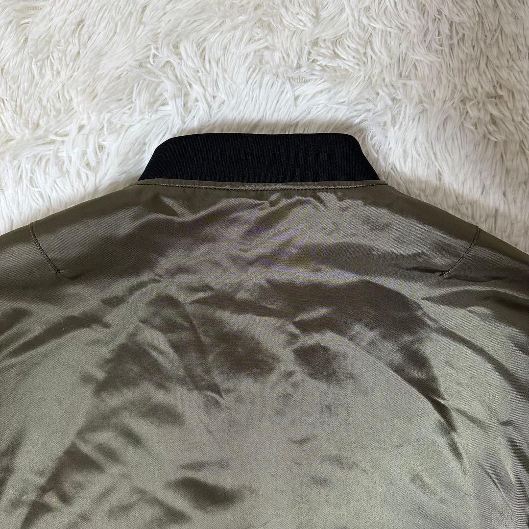 ブラックレーベルクレストブリッジ ボンバージャケット シャドーロゴ