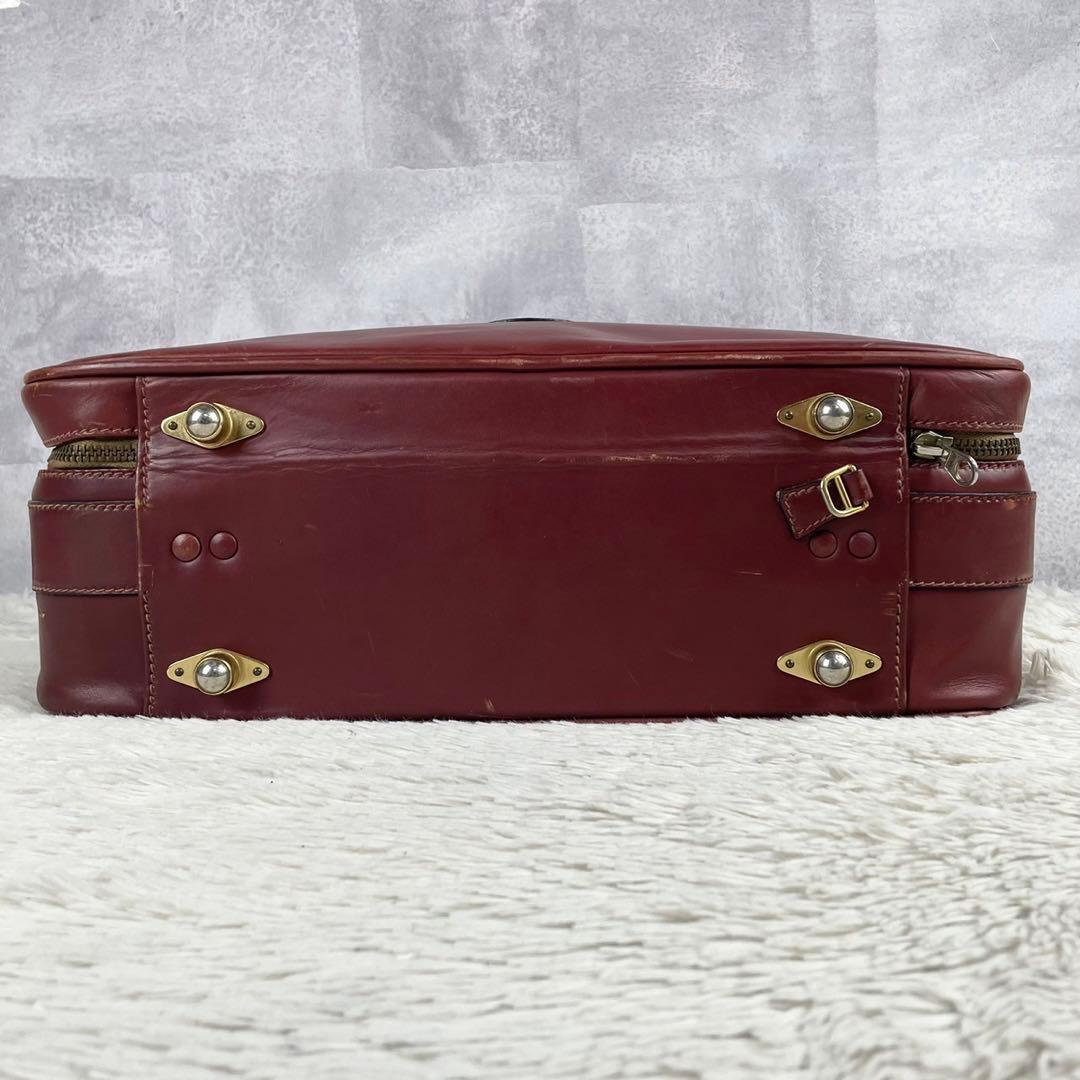 美品 Cartier レザー 2WAYトランクケース マストライン