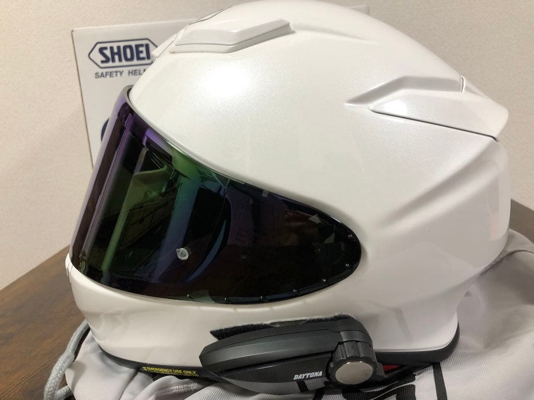 SHOEI Z-8 フルフェイスヘルメット ルミナスホワイト Mサイズ