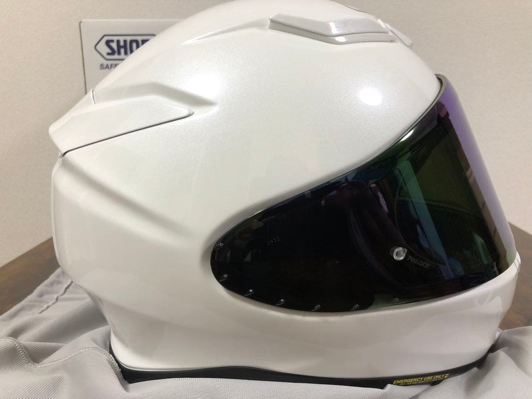 SHOEI Z-8 フルフェイスヘルメット ルミナスホワイト Mサイズ