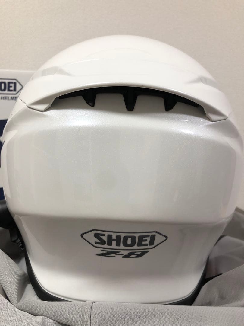 SHOEI Z-8 フルフェイスヘルメット ルミナスホワイト Mサイズ