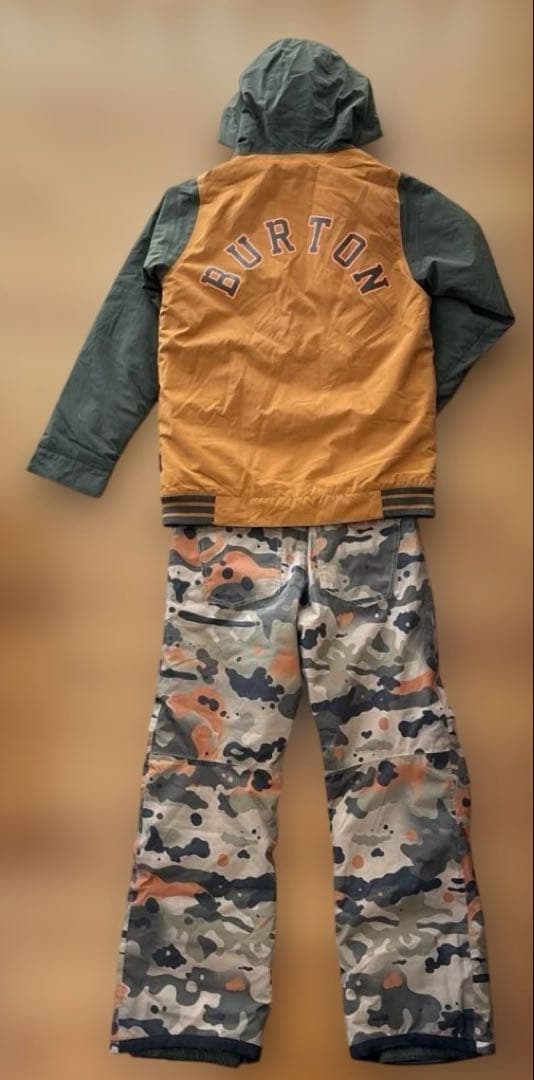 BURTON キッズ　スノーボードジャケット&パンツ　上下セット　キッズLサイズ