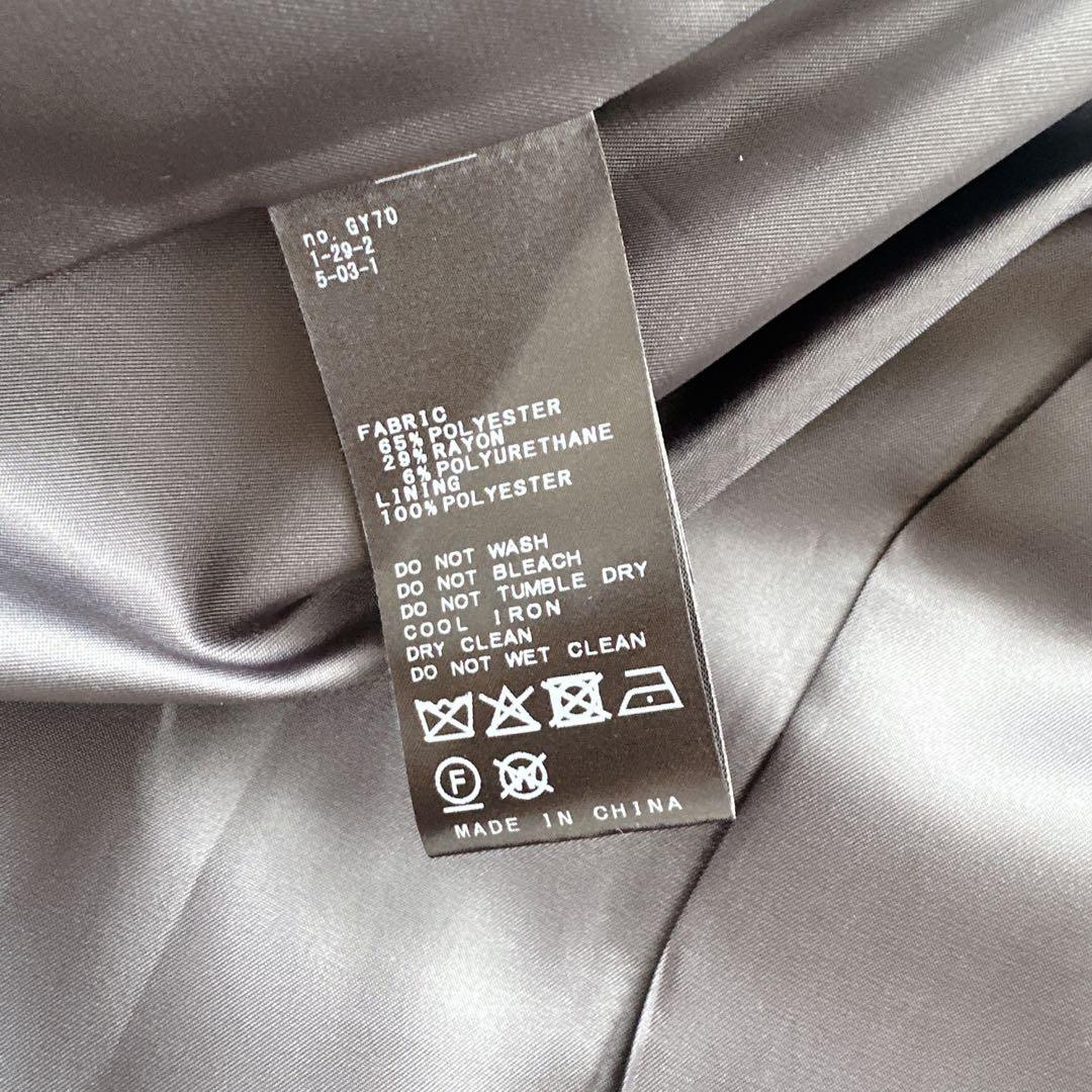 ◯【未使用級】JS オケージョン　トロストレッチジャケット　スカート　ネイビー