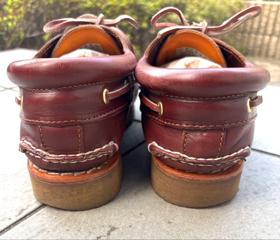 国内正規品 Timberland 3eye バーガンディ 27cm